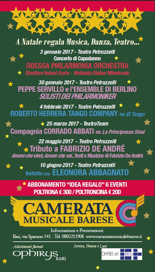 A Natale… regala grandi Emozioni!