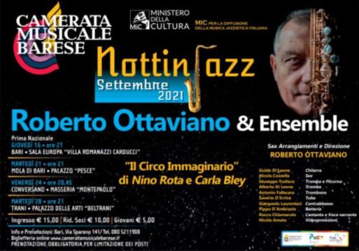 Al via NottinJazz con Roberto Ottaviano & Ensemble