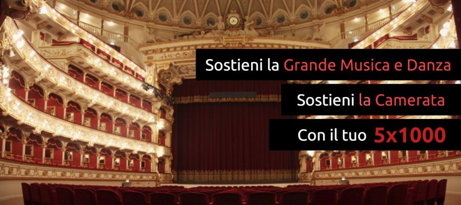 Il 5xmille alla Camerata, una scelta di civiltà!