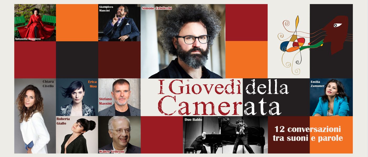 LA CAMERATA MUSICALE BARESE LANCIA IL NUOVO FORMAT ESTIVO   I GIOVEDÌ DELLA CAMERATA  CONVERSAZIONI TRA SUONI E PAROLE ORGANIZZATE IN COLLABORAZIONE CON L’UNIVERSITÀ DEGLI STUDI DI BARI