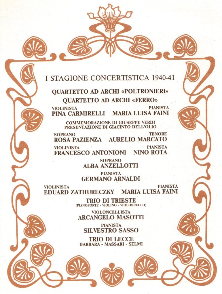 Locandina 1° Stagione