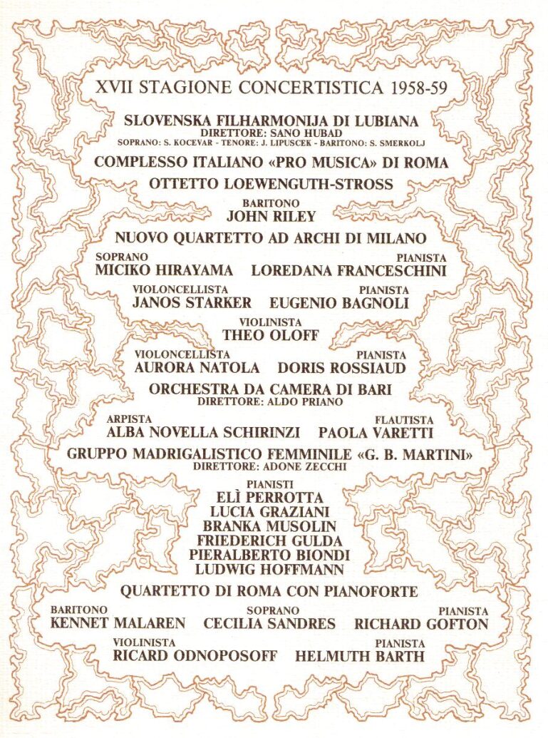 Locandina 17° Stagione