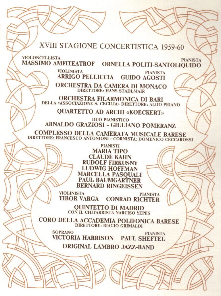 Locandina 18° Stagione