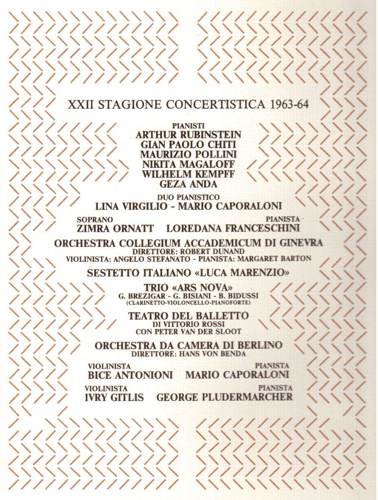 Locandina 22° Stagione