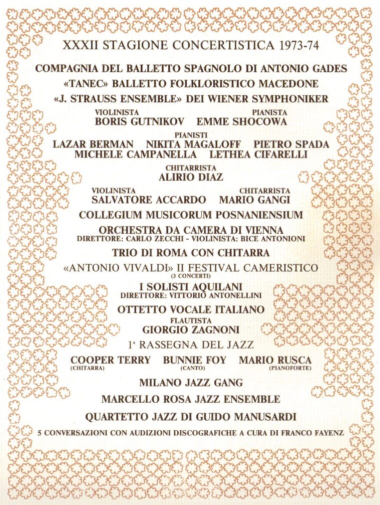 Locandina 32° Stagione
