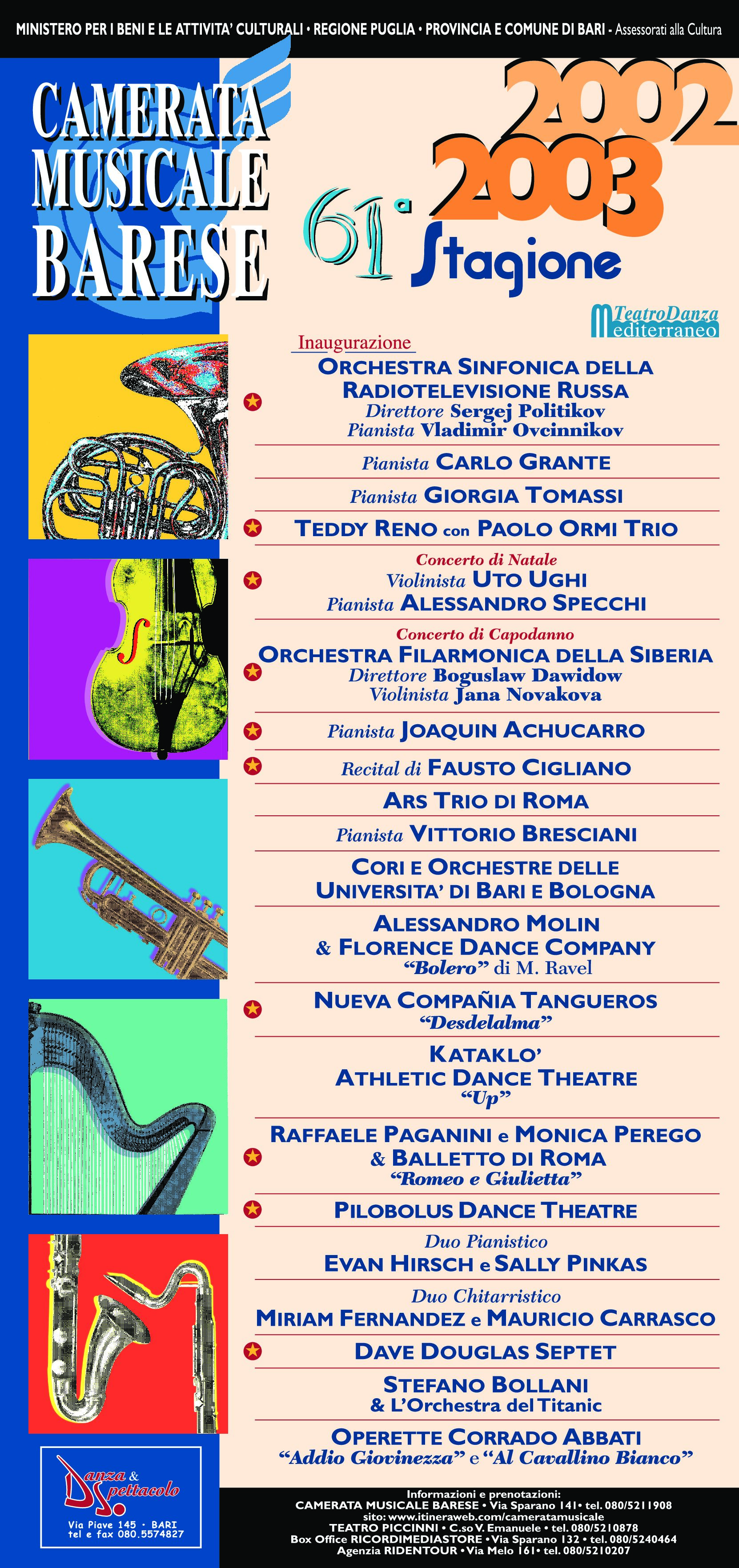 Locandina 61° Stagione