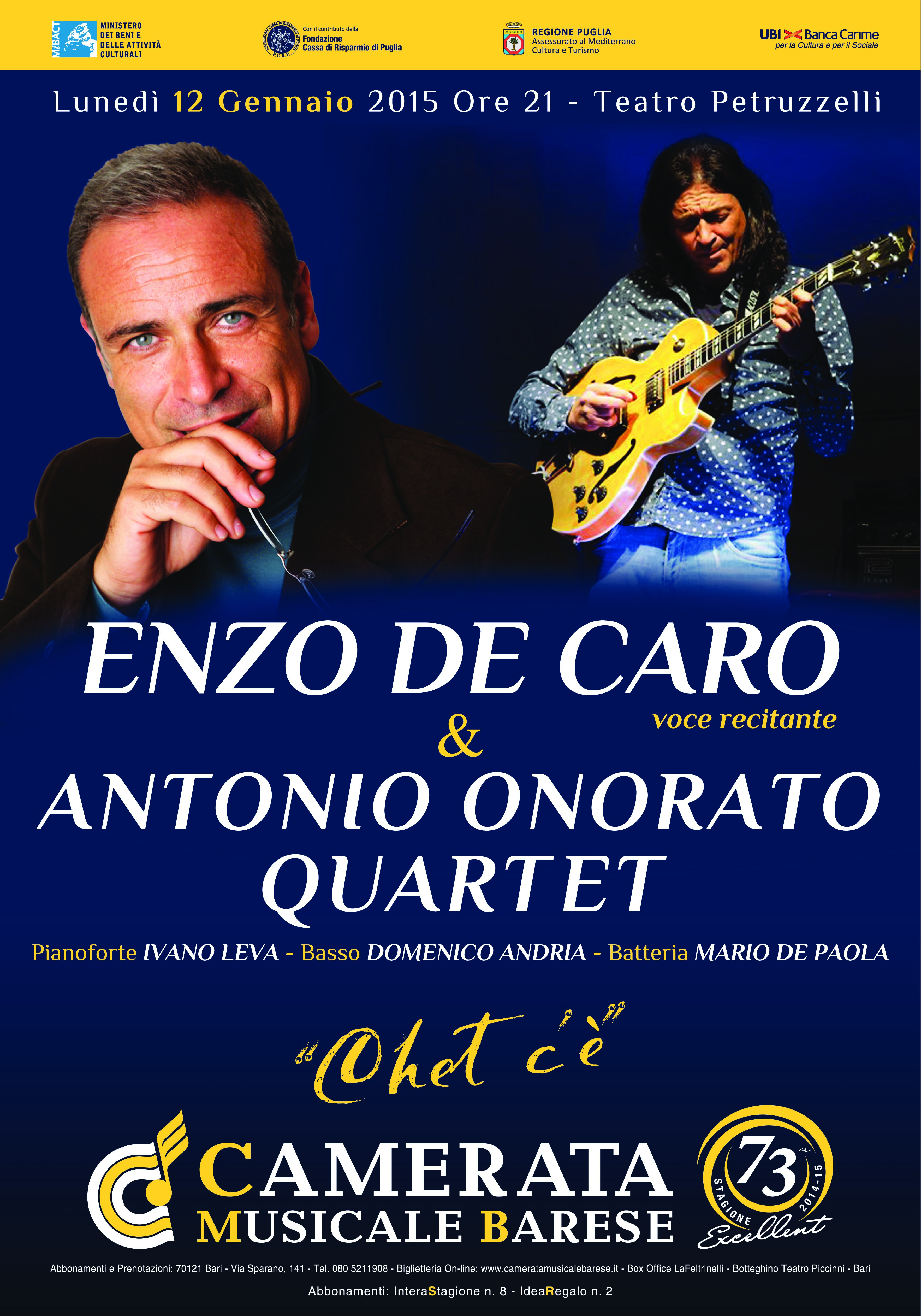 Manifesto Enzo De Caro