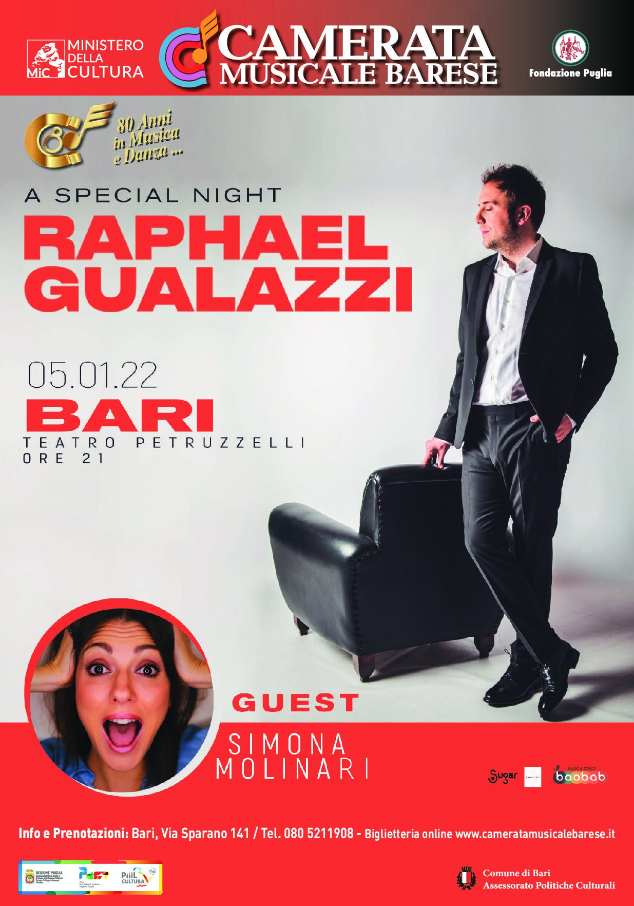 Manifesto Raphael Gualazzi Verticale