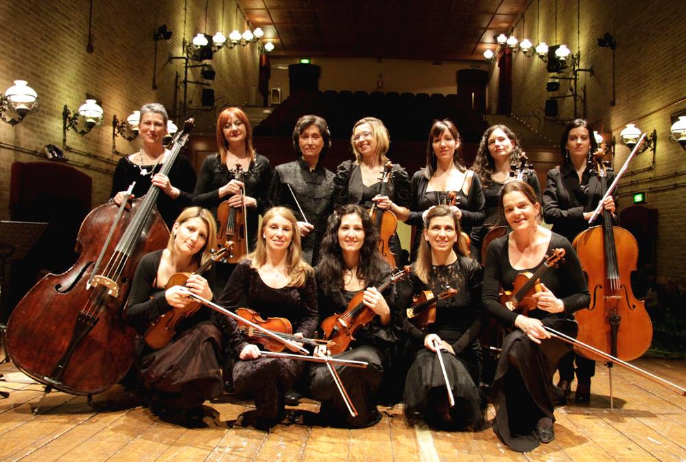 ORCHESTRA FEMMINILE DEL MEDITERRANEO – Direttore ANTONELLA DE ANGELIS – Violinista LAURA MARZADORI