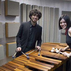 Percussionisti GIUSEPPE ZEVERINO – IOANA MARIA VALEANU