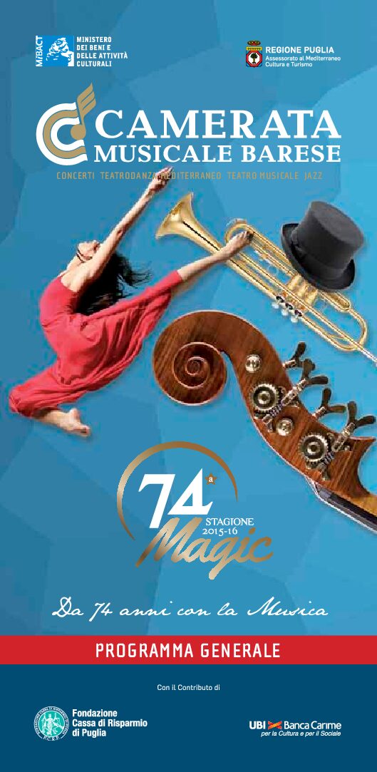 Programma Generale 74a Stagione “Magic”