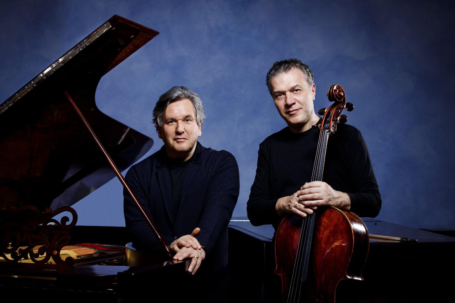 Sir Antonio Pappano e Luigi Piovano, pianoforte e violoncello per una serata di grande Musica!