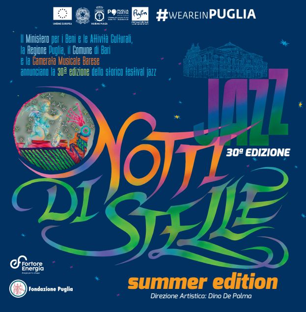 Torna “Notti di Stelle”, lo storico Festival Jazz della Camerata Musicale Barese con grandissimi artisti del panorama jazzistico mondiale