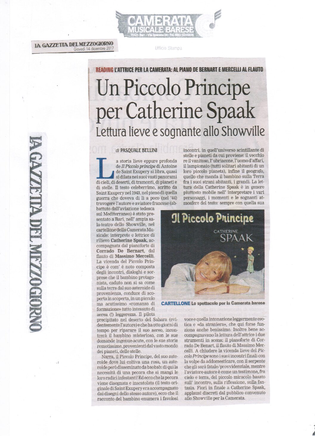 Un Piccolo Principe per Catherine Spaak