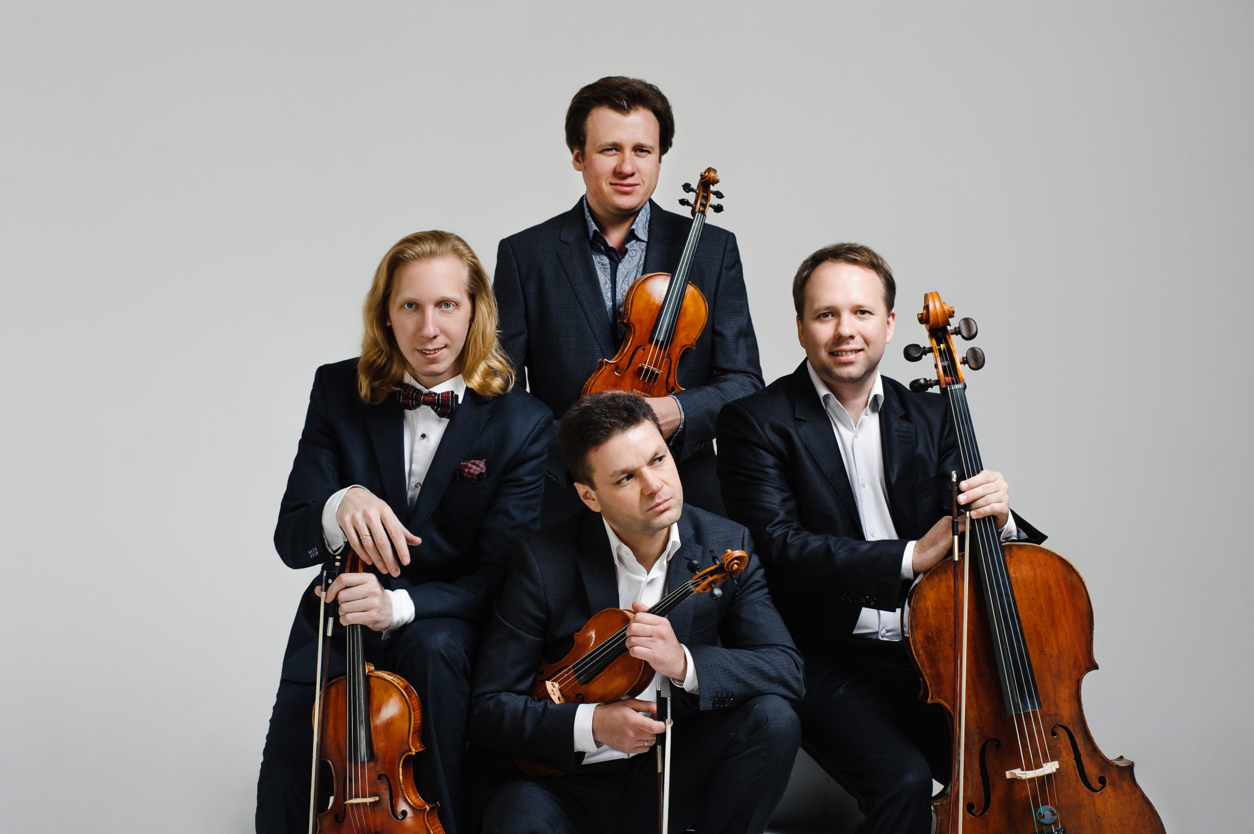 QUARTETTO OISTRAKH in CONCERTO – ANDREY BARANOV, violino RODION PETROV, violino FEDOR BELUGIN, viola ALEXEY ZHILIN, violoncello