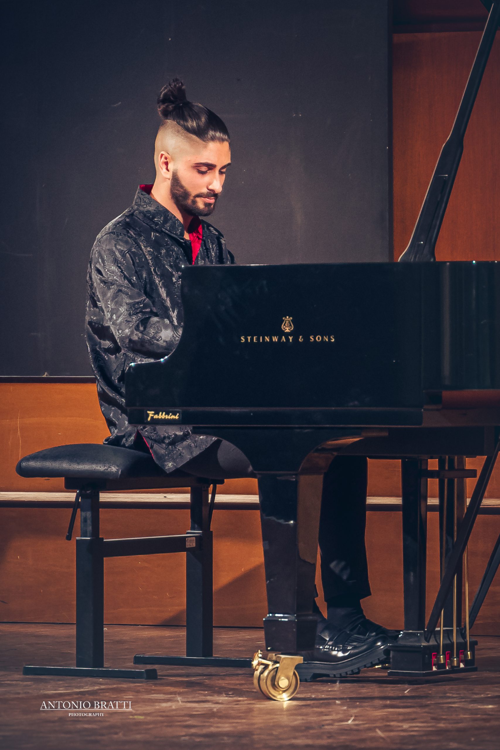 Samuele Bolumetto, pianista